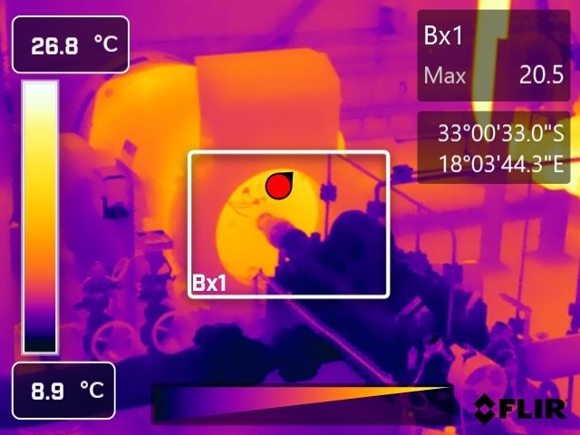 Infrared Thermography Onsite Training — VibroCon field work